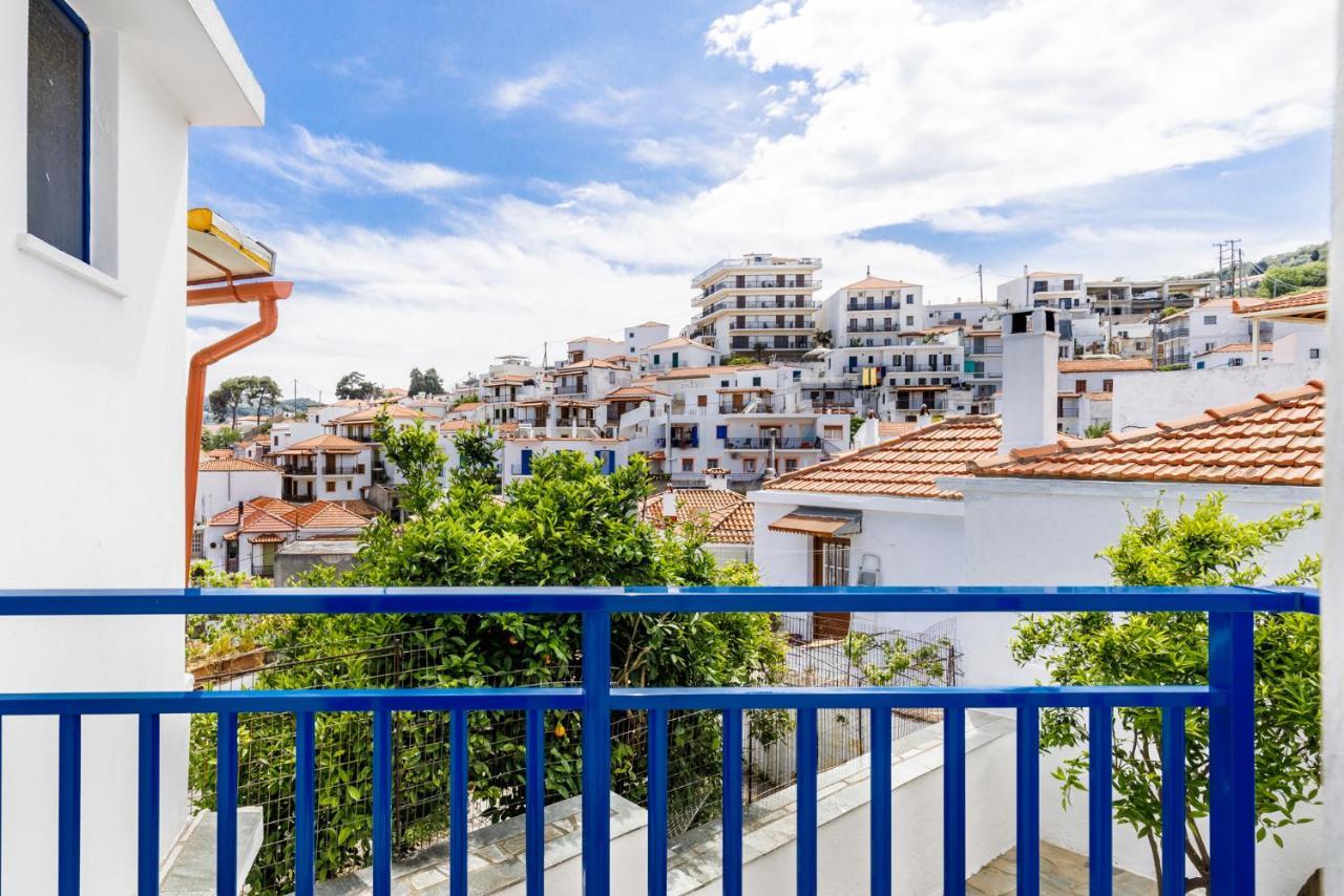 Chiarina'S Spiti Villa Skopelos Town Bagian luar foto