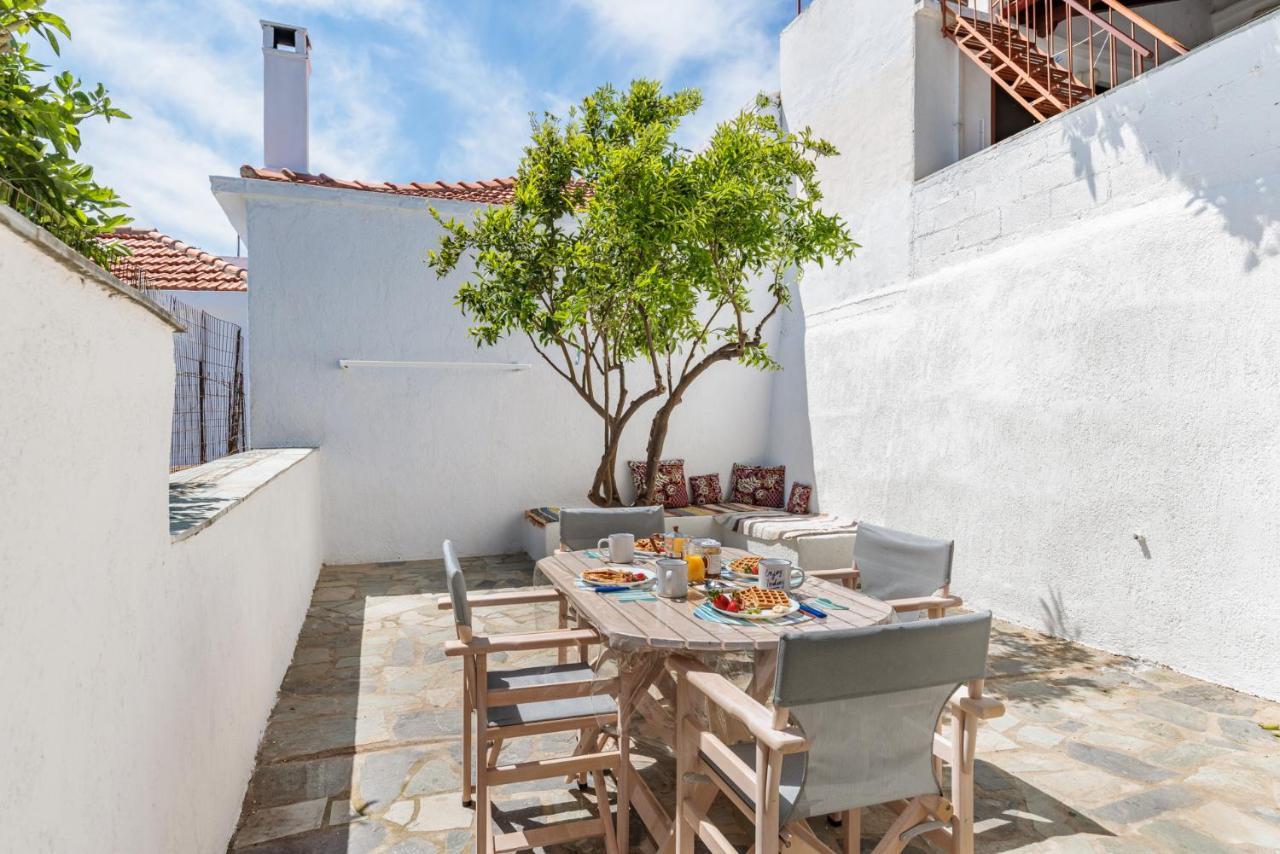 Chiarina'S Spiti Villa Skopelos Town Bagian luar foto